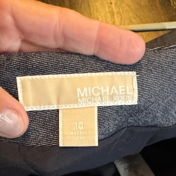 MICHAEL Michael Kors Navy A-Line Skirt - Picture 5 of 5